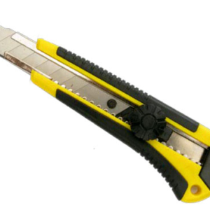 ESTILETE COM LAMINA – EMBORRACHADO – 18mm – FERTAK