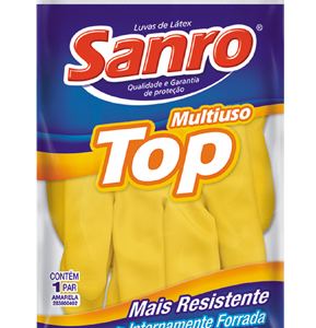 LUVA FORRADA – AMARELA – TAM M – SANRO