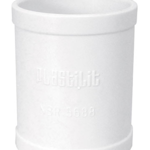 LUVA ESGOTO – 40mm X 40mm – BRANCA – PLASTILIT