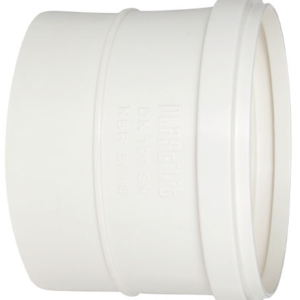 LUVA ESGOTO – 50mm X 50mm – BRANCA – PLASTILIT