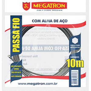 PASSA FIO COM ALMA DE AÇO – 10mt – MEGATRON